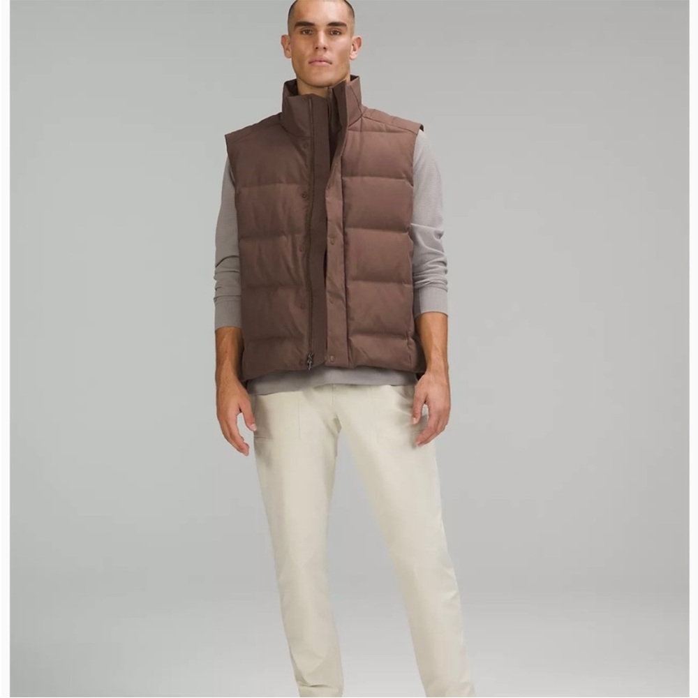 Men’s Lululemon Cavas Wunderpuff Vest Brown